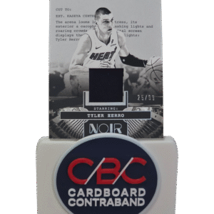 2024-25 Noir Screenplay Jerseys Tyler Herro Miami Heat /99